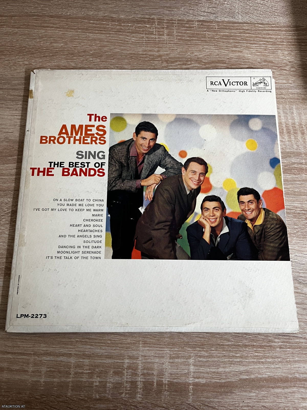 LP / The Ames Brothers – Sing The Best Of The Bands