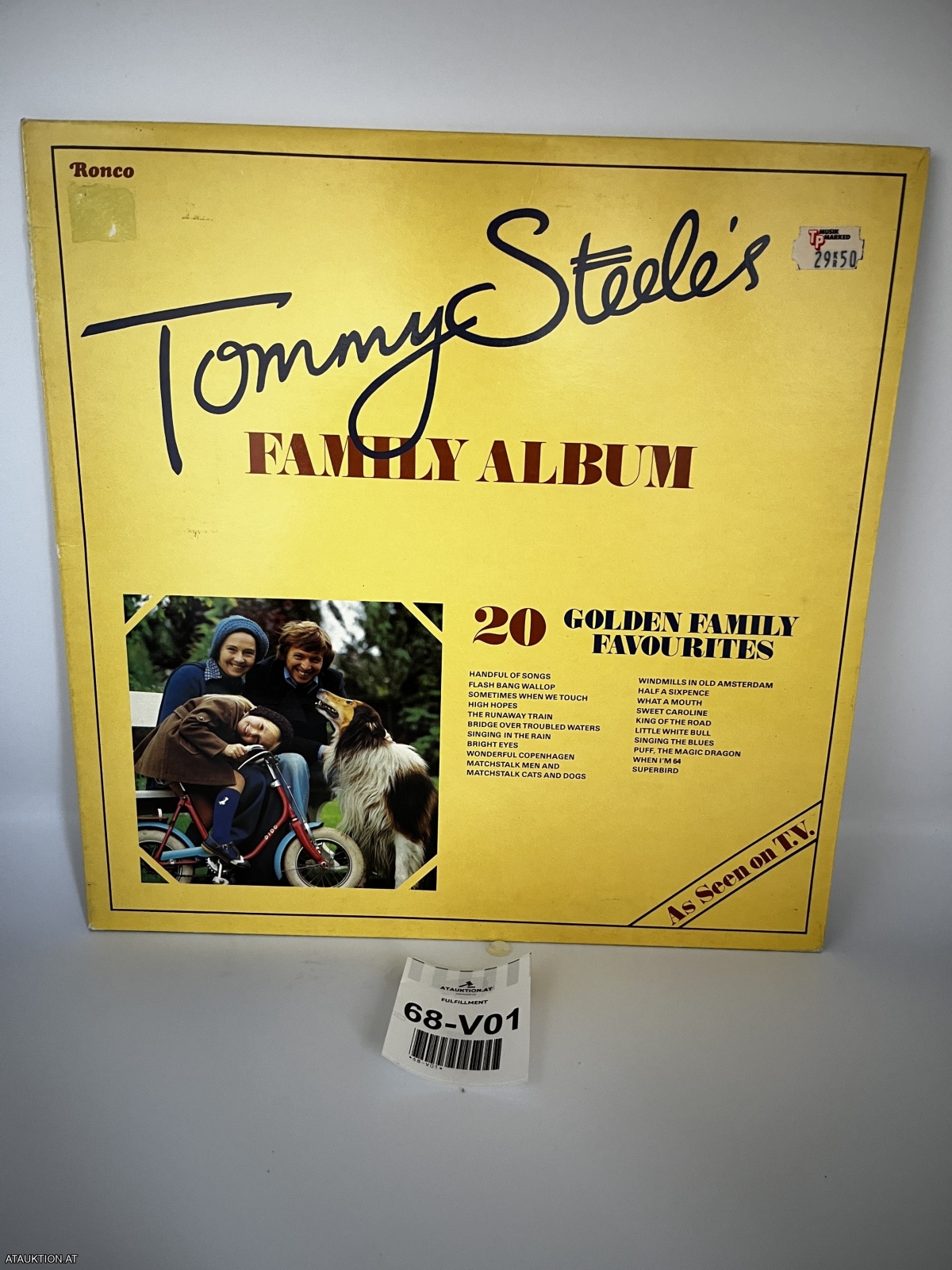 LP / Tommy Steele – Tommy Steele's Family Album