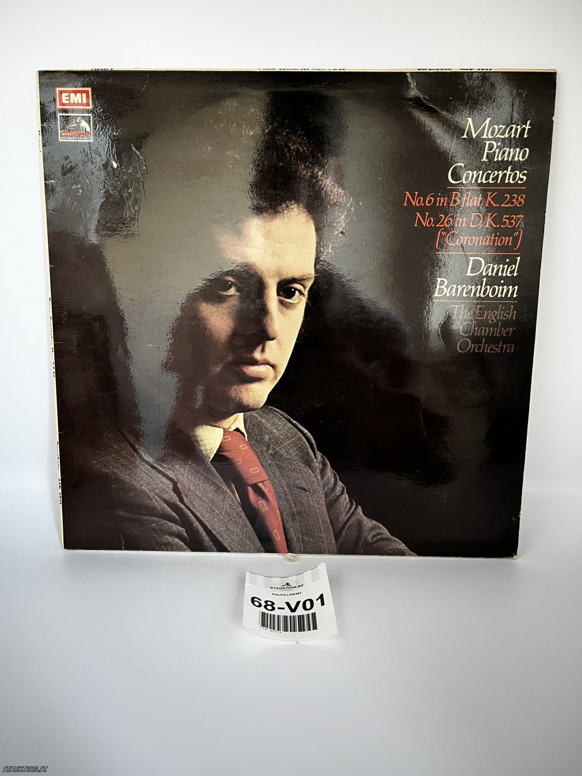 LP / Mozart - Daniel Barenboim, The English Chamber Orchestra – Piano Concertos No. 6