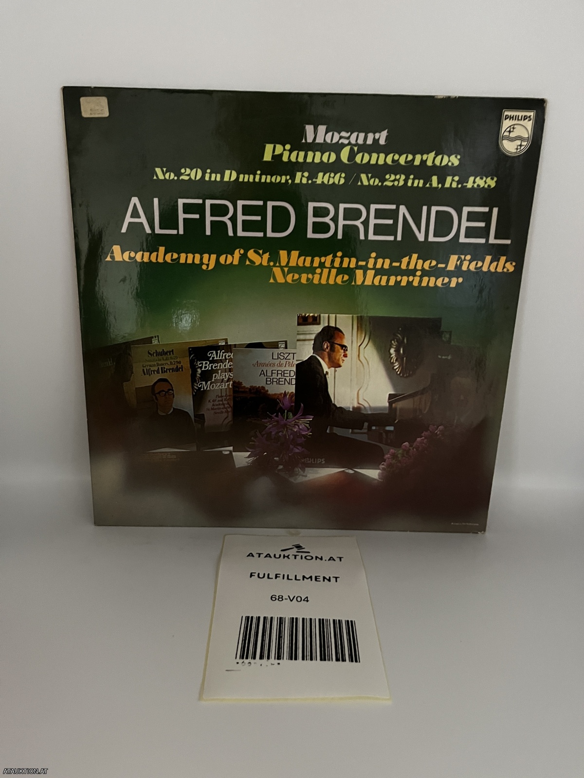 LP / Mozart - Alfred Brendel - Academy of St.Martin-in-the-Fields - Neville Marriner – Klavierkonzerte Nr. 20