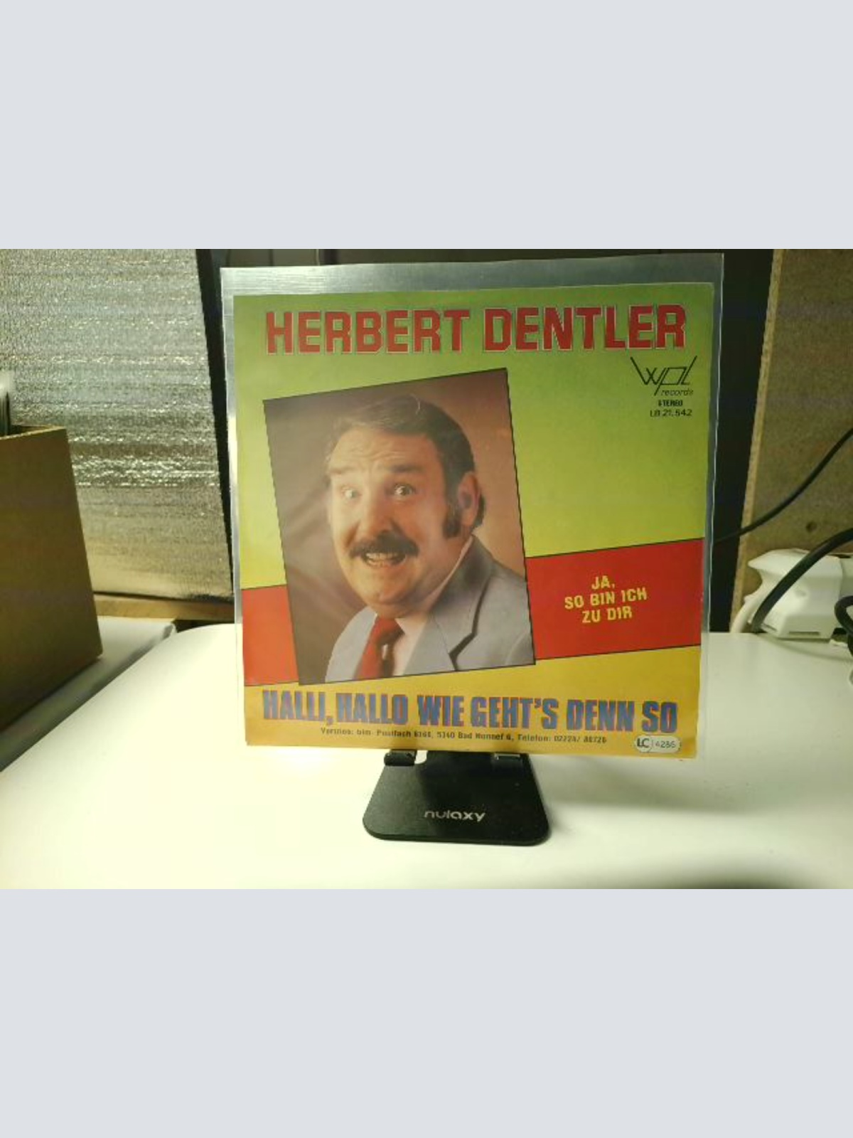SINGLE / Herbert Dentler - Halli, Hallo Wie geht´s denn so