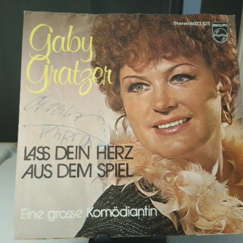 SINGLE / Gaby Gratzer – Lass Dein Herz Aus Dem Spiel