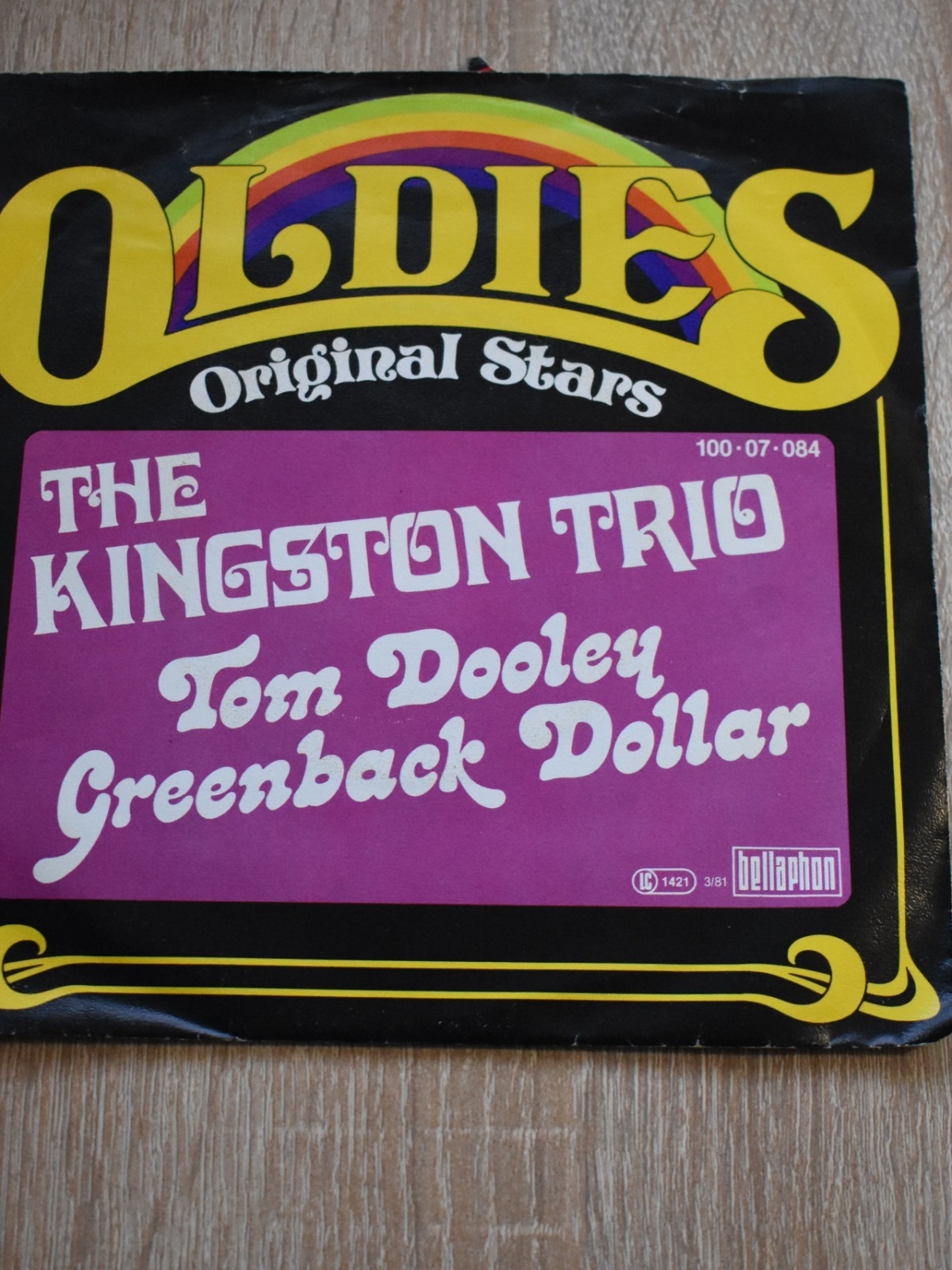 SINGLE / The Kingston Trio – Tom Dooley / Greenback Dollar