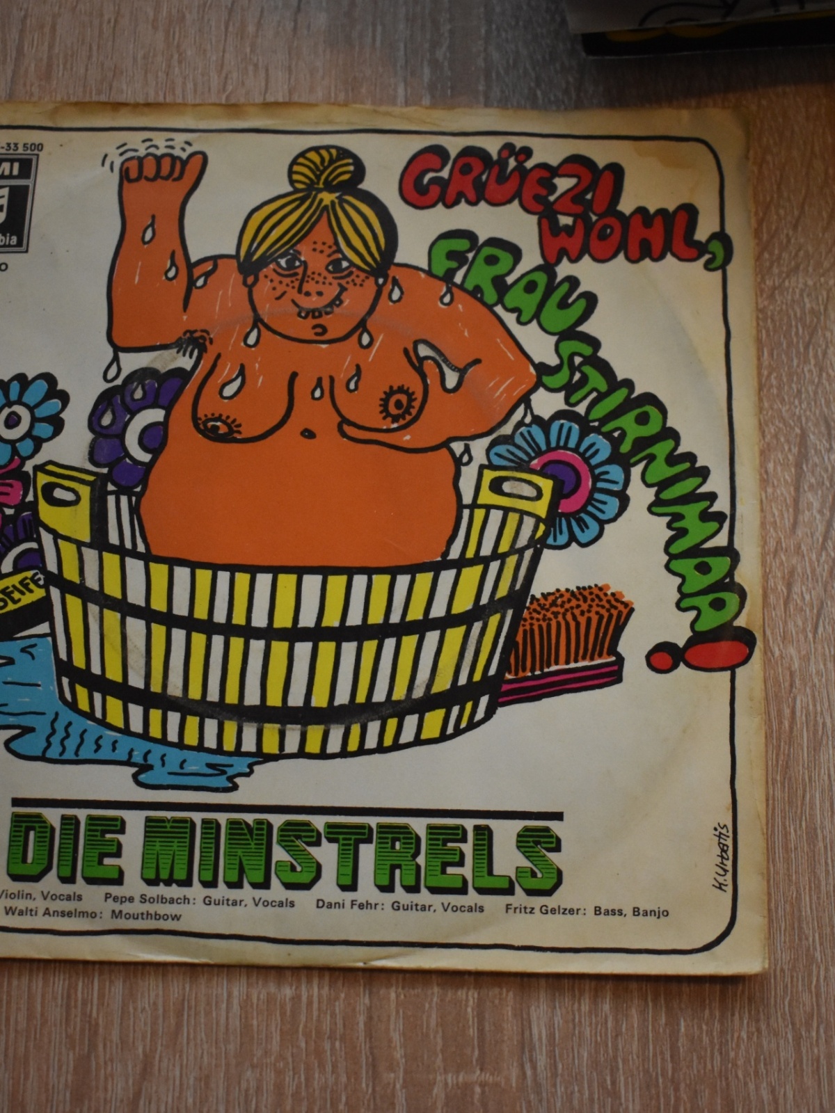 SINGLE / Die Minstrels – Grüezi Wohl, Frau Stirnimaa!