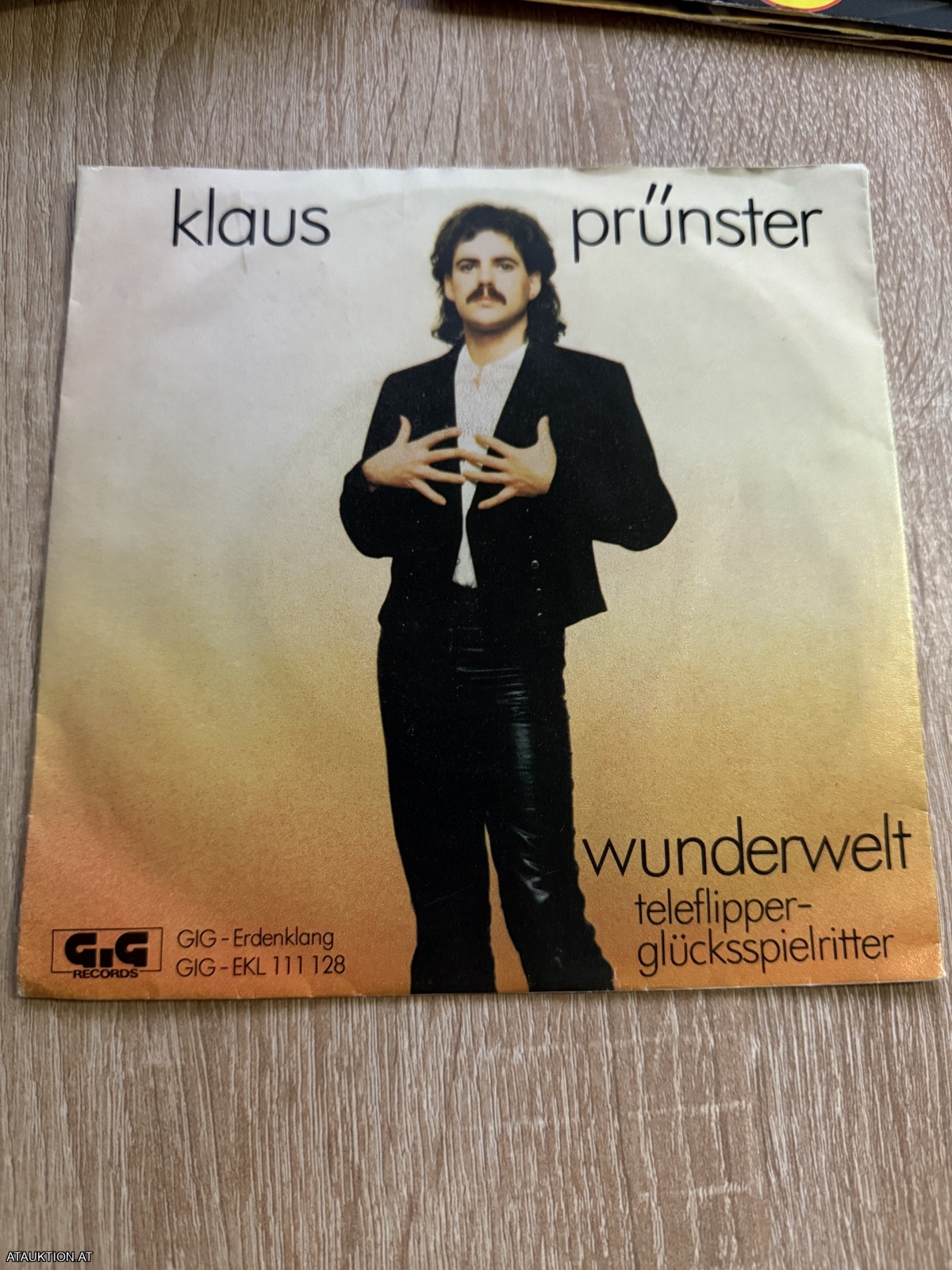 SINGLE / Klaus Prünster – Wunderwelt / Teleflipper-Glücksspielritter