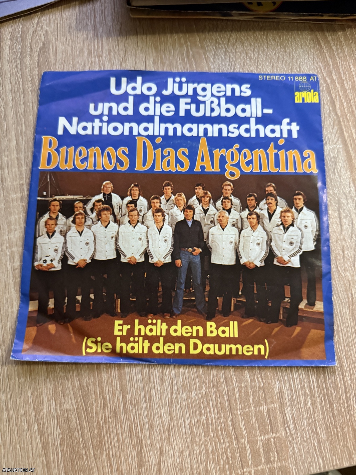 SINGLE / Udo Jürgens Und Die Fußball-Nationalmannschaft – Buenos Dias Argentina