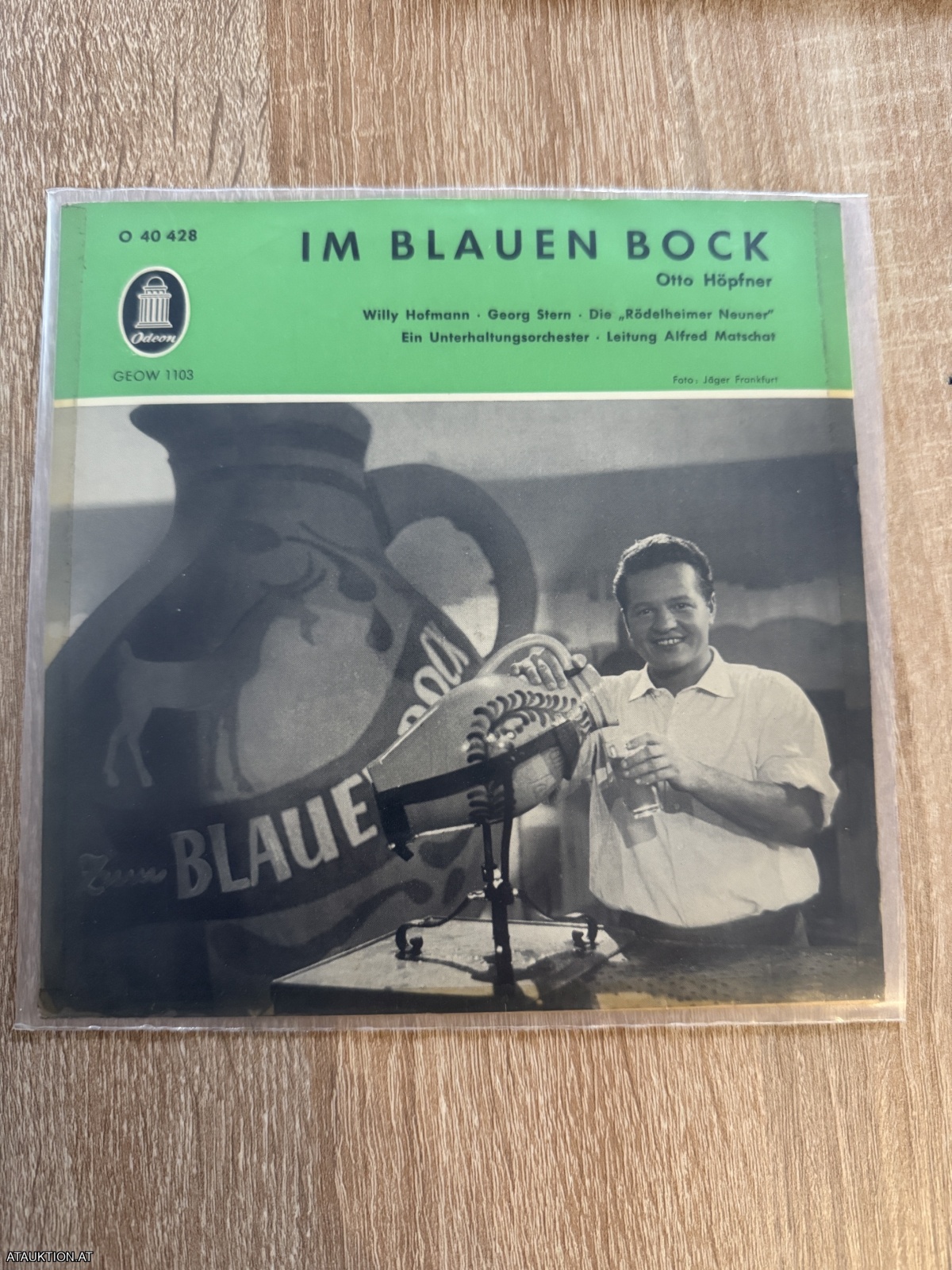 SINGLE / Otto Höpfner, Willy Hofmann, Georg Stern, Die "Rödelheimer Neuner" – Im Blauen Bock