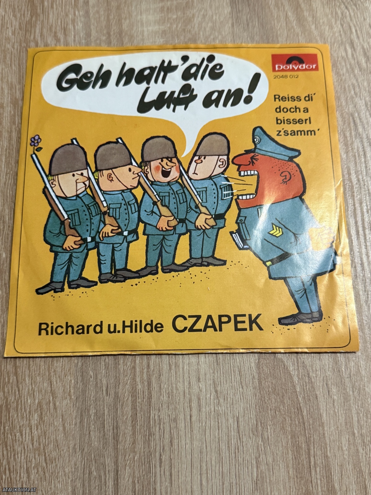 SINGLE / Richard Und Hilde Czapek – Geh Halt' Die Luft An!