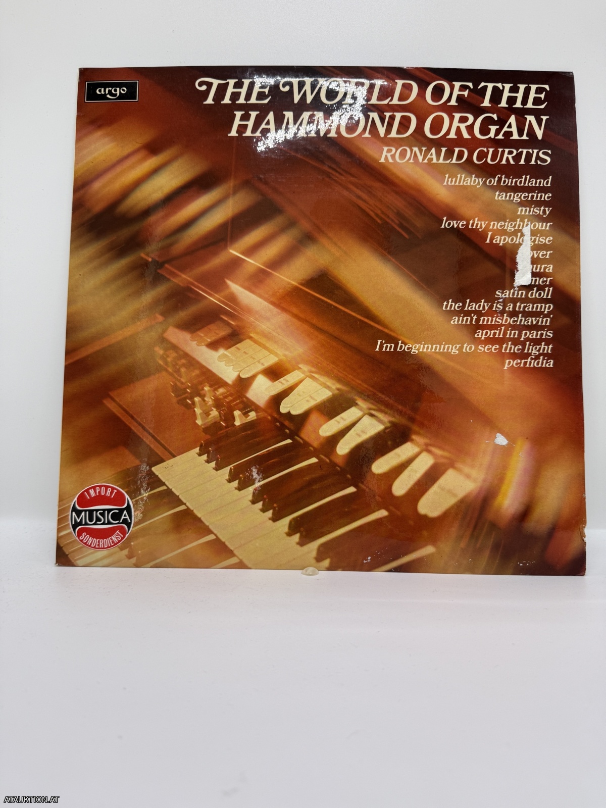 LP / Ronald Curtis – The World Of The Hammond Organ