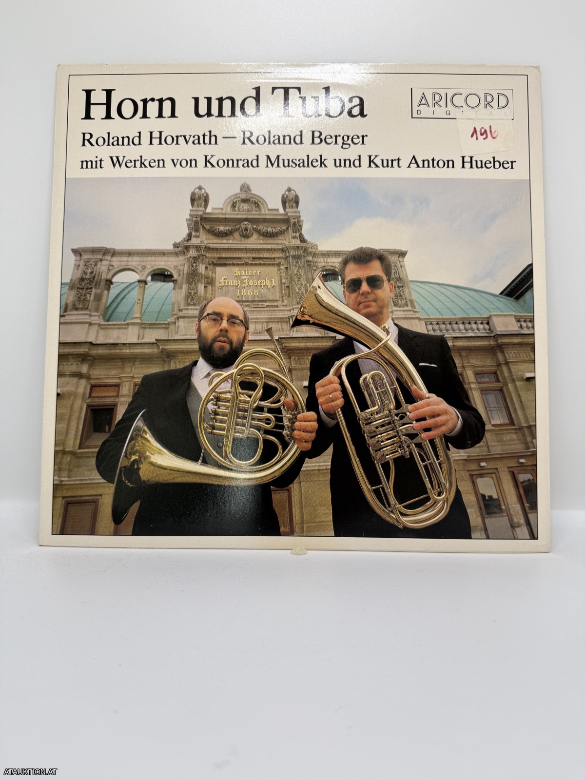 LP / Roland Horvath - Roland Berger Und Kurt Anton Hueber – Horn Und Tuba