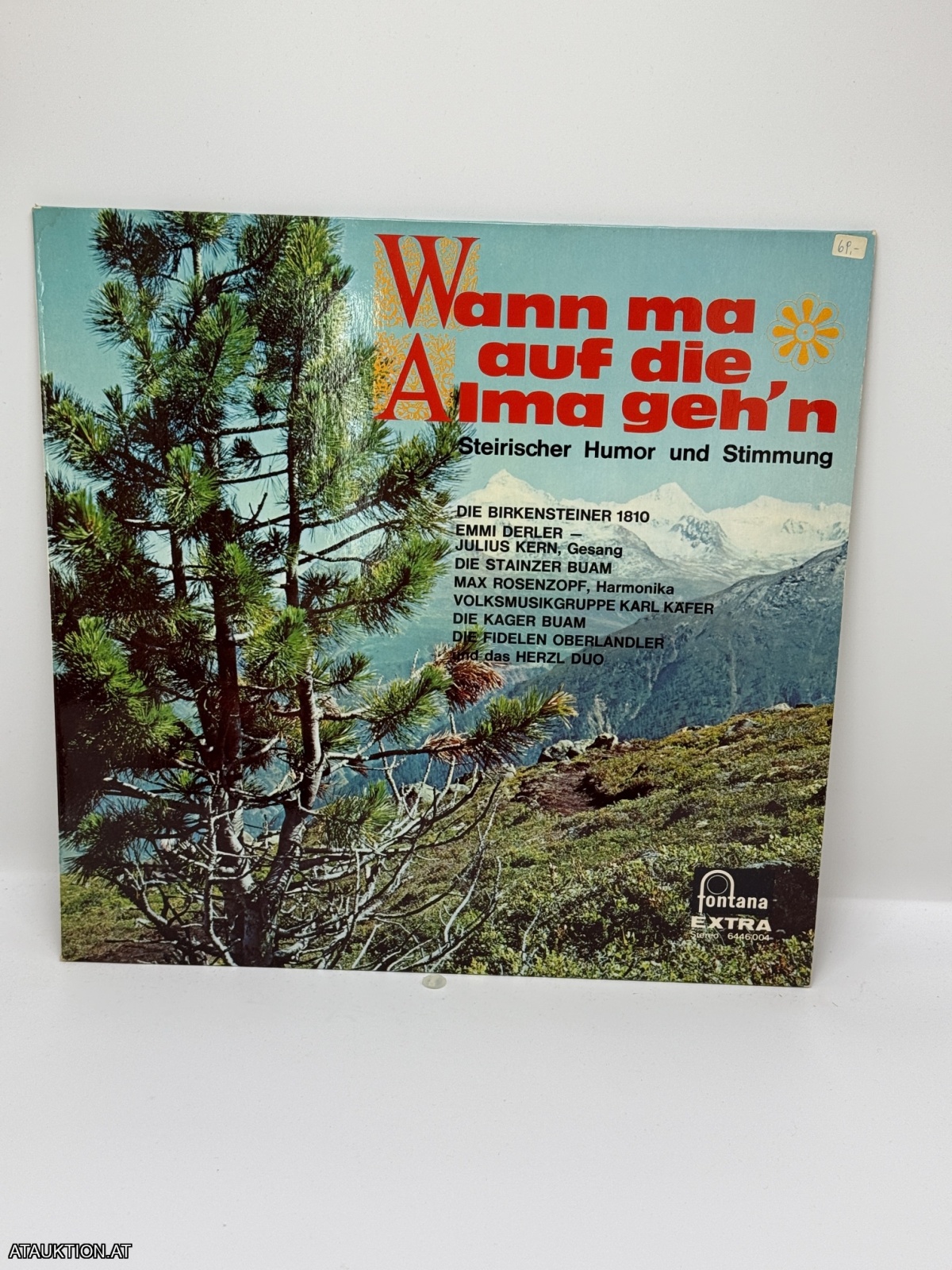 LP / Various – Wann Ma Auf Die Alma Geh'n