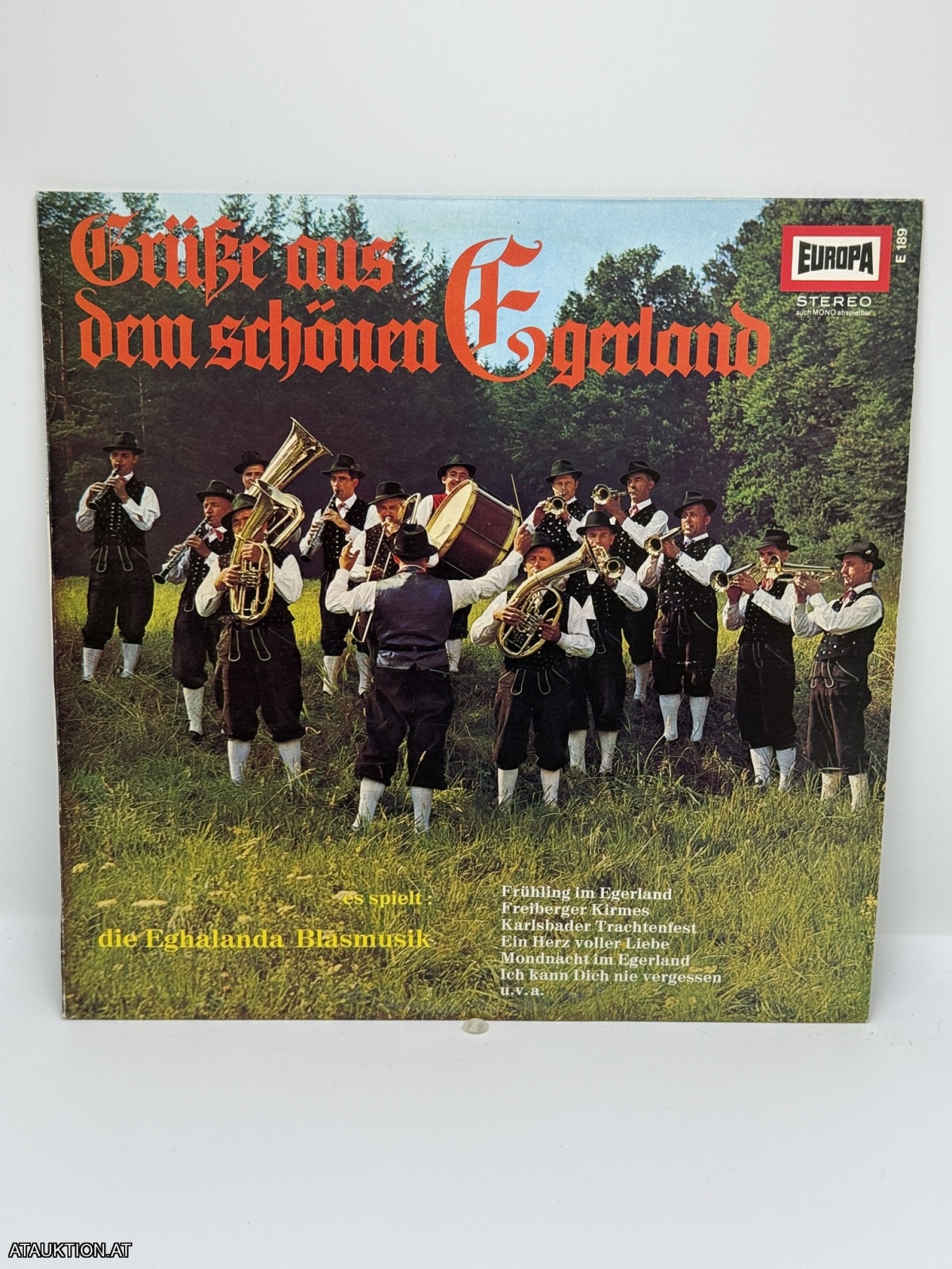 LP / Eghalanda Blasmusik – Grüße Aus Dem Schönen Egerland