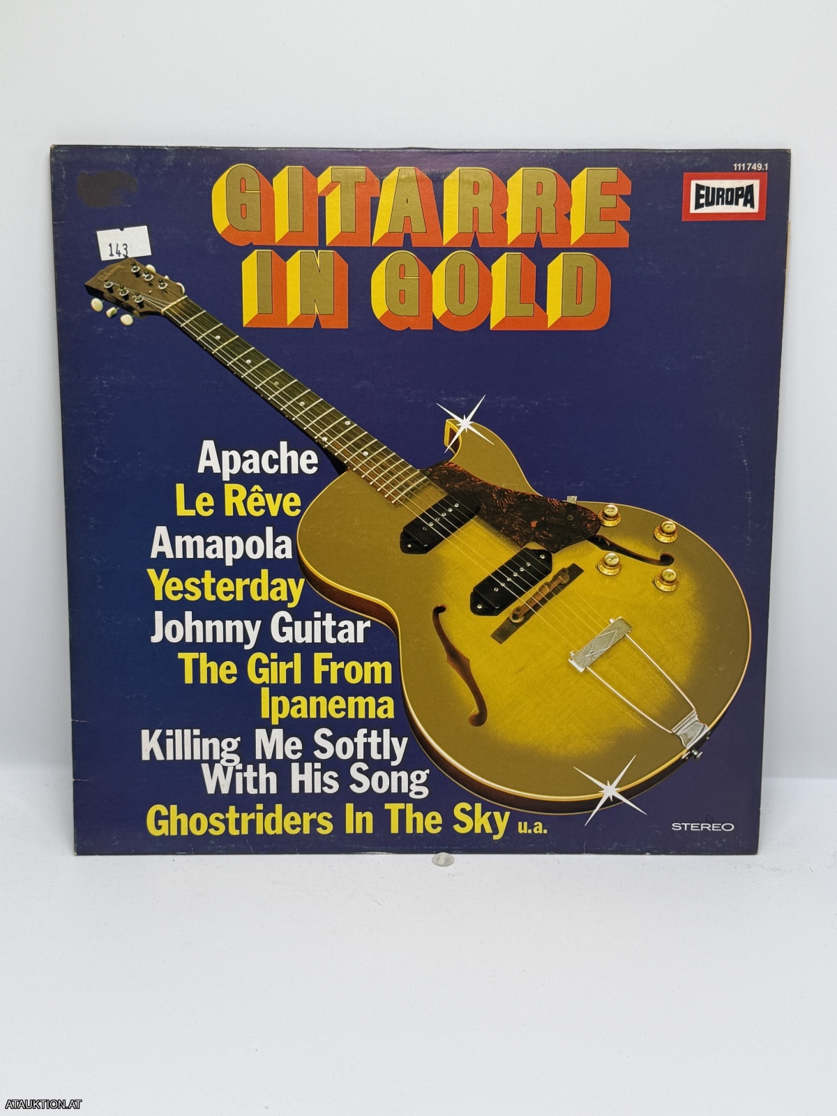 LP / Marc Griffin And "Romantic Guitars" – Gitarre In Gold