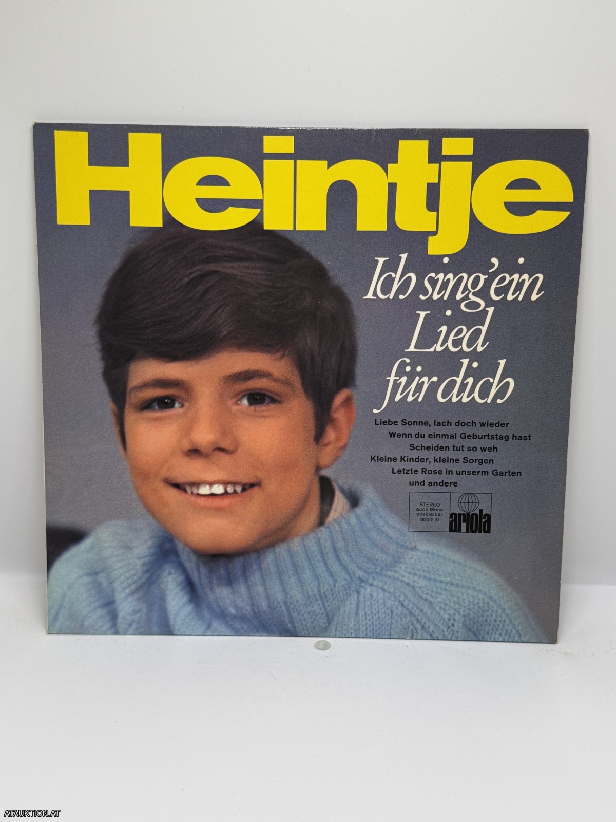 LP / Heintje – Ich Sing' Ein Lied Für Dich