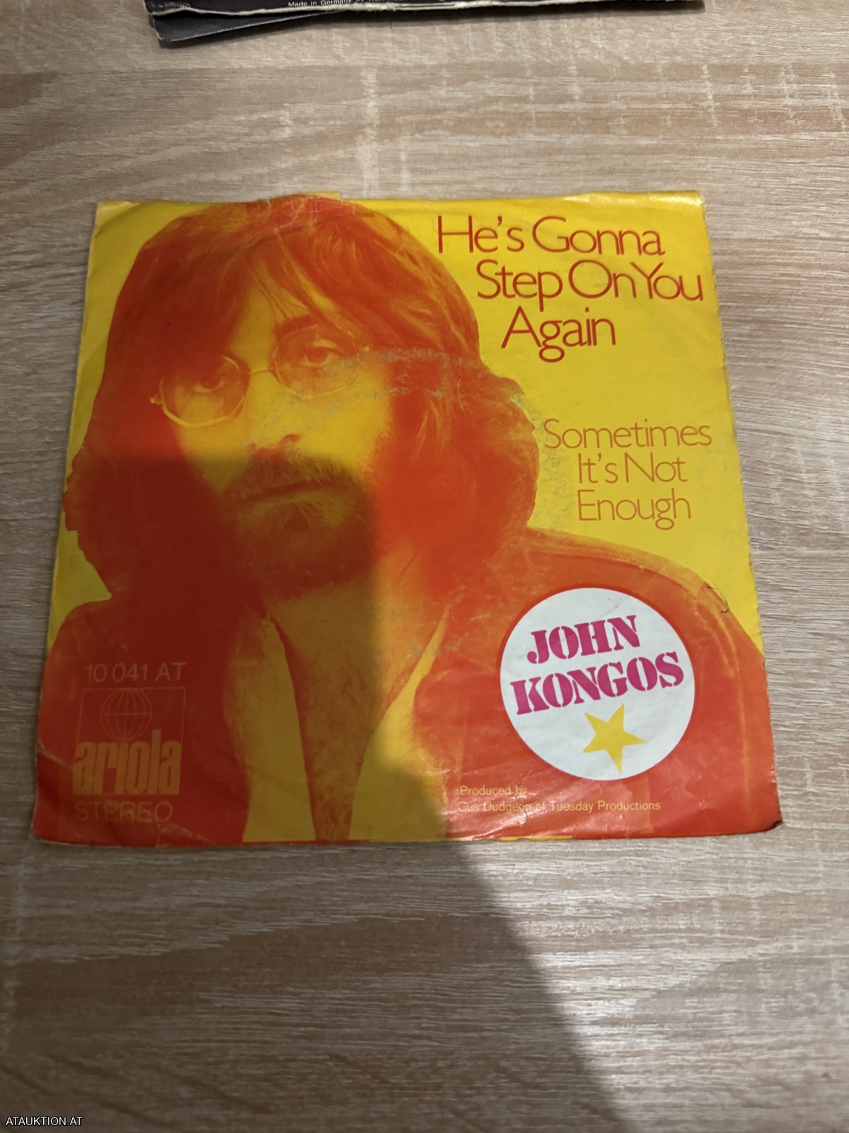 SINGLE / John Kongos – He's Gonna Step On You Again