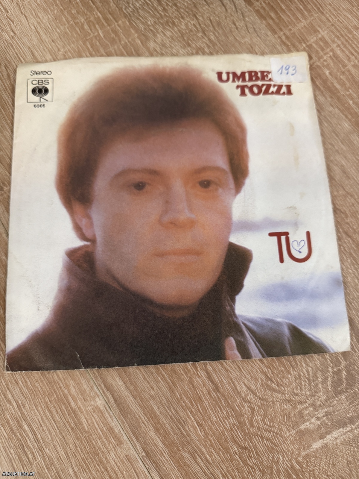 SINGLE / Umberto Tozzi – Tu