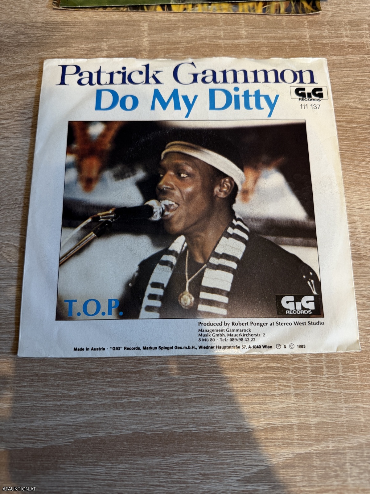 SINGLE / Patrick Gammon – Do My Ditty