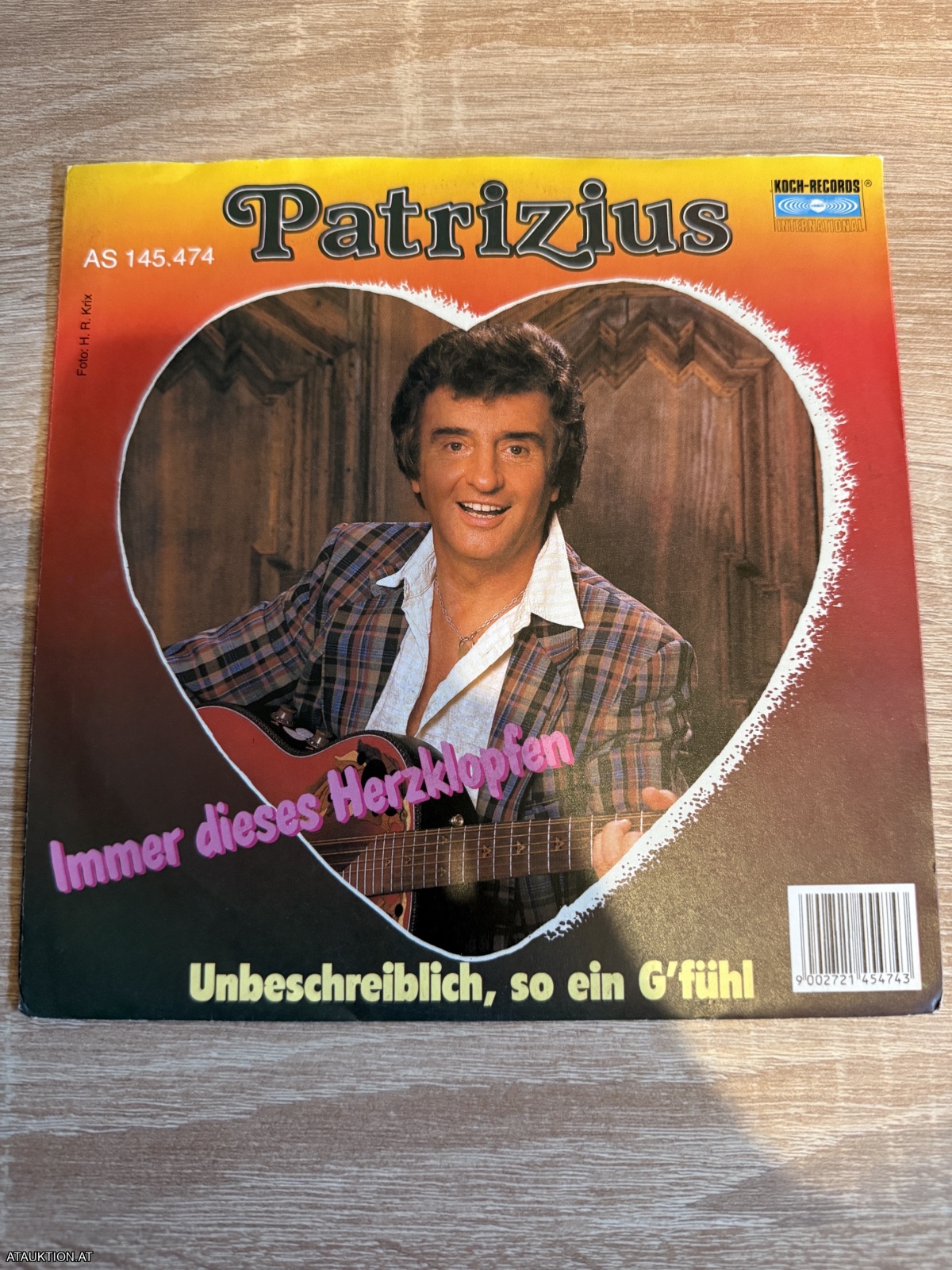 SINGLE / Patrizius – Immer Dieses Herzklopfen