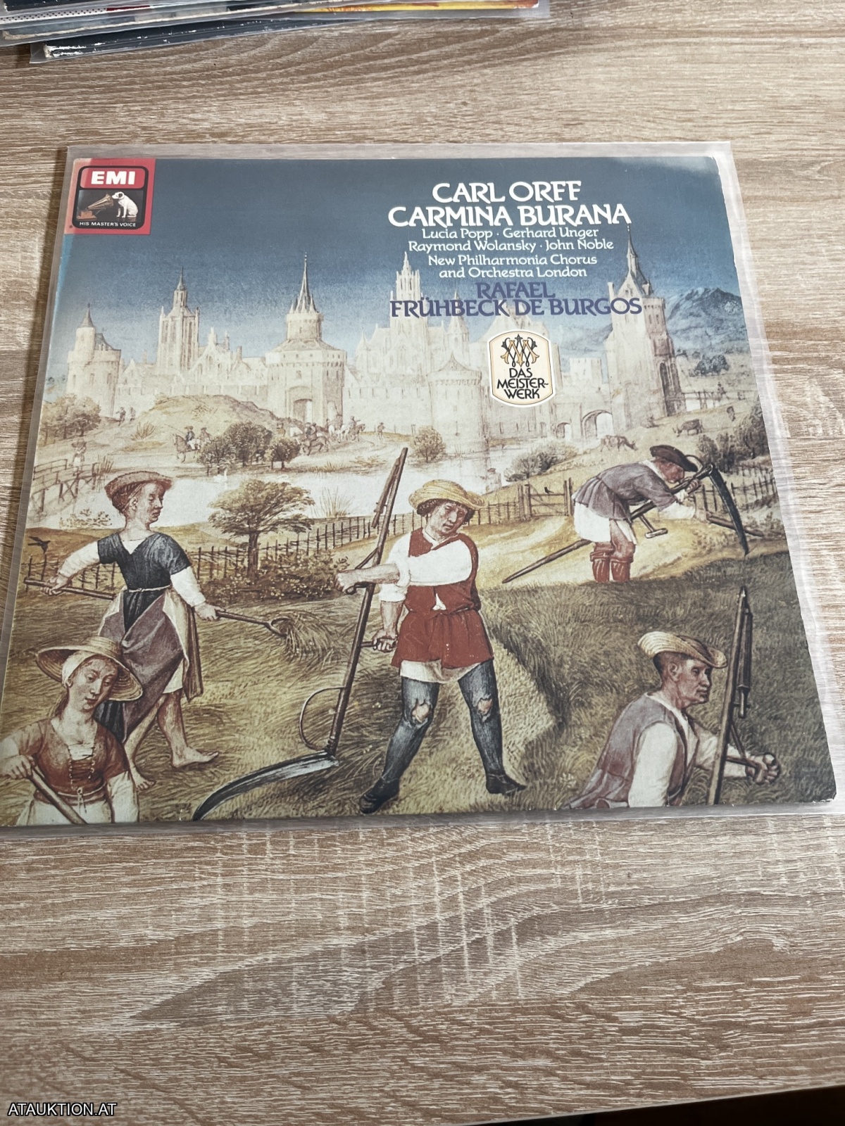 LP / Carl Orff / New Philharmonia Orchestra, Rafael Frühbeck De Burgos – Carmina Burana