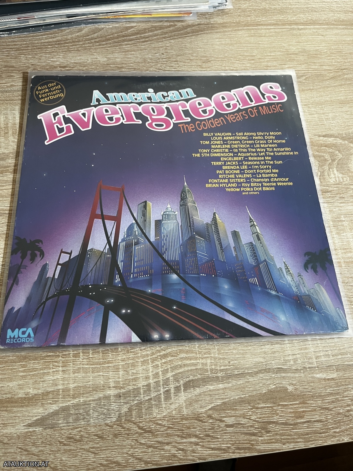 LP / Various – American Evergreens (The Golden Years Of Music)