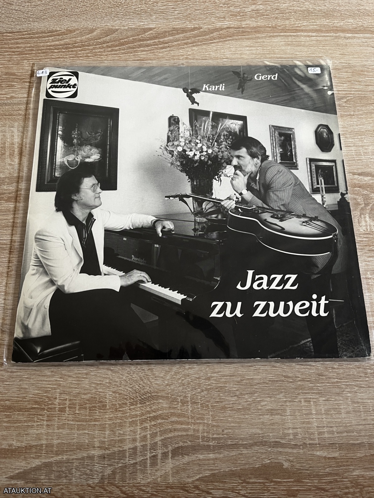 LP / Karl Hodina, Gerd Bienert – Jazz Zu Zweit