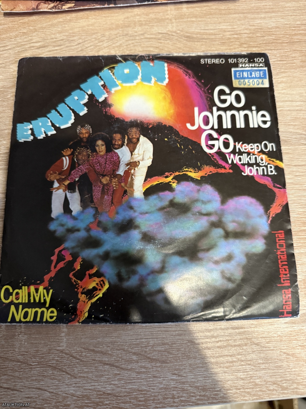 SINGLE / Eruption – Go Johnnie Go (Keep On Walking, John B.)