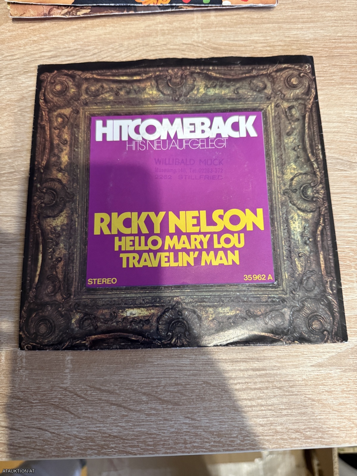 SINGLE / Ricky Nelson – Hello Mary Lou