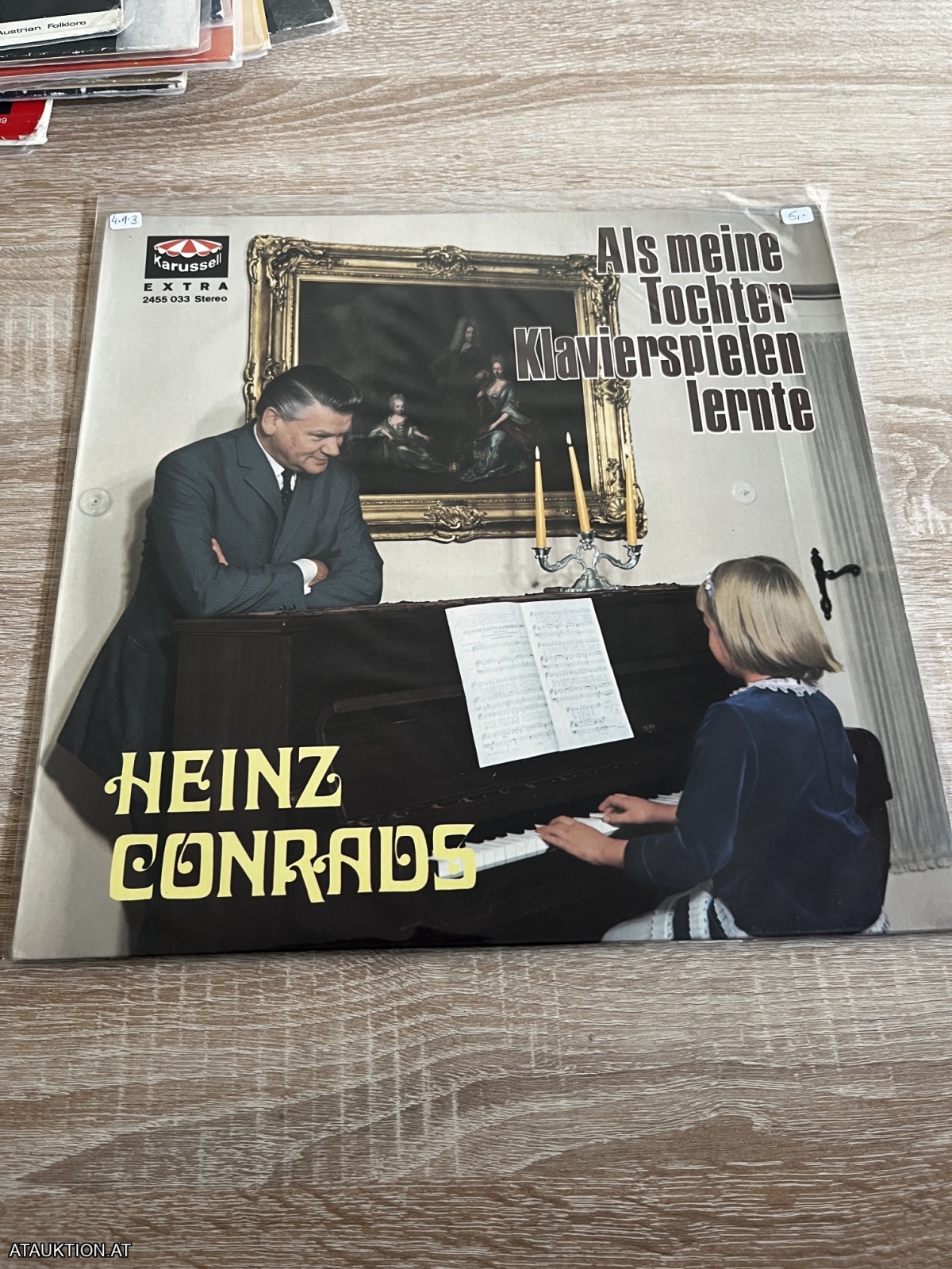 LP / Heinz Conrads – Als Meine Tochter Klavier Spielen Lernte