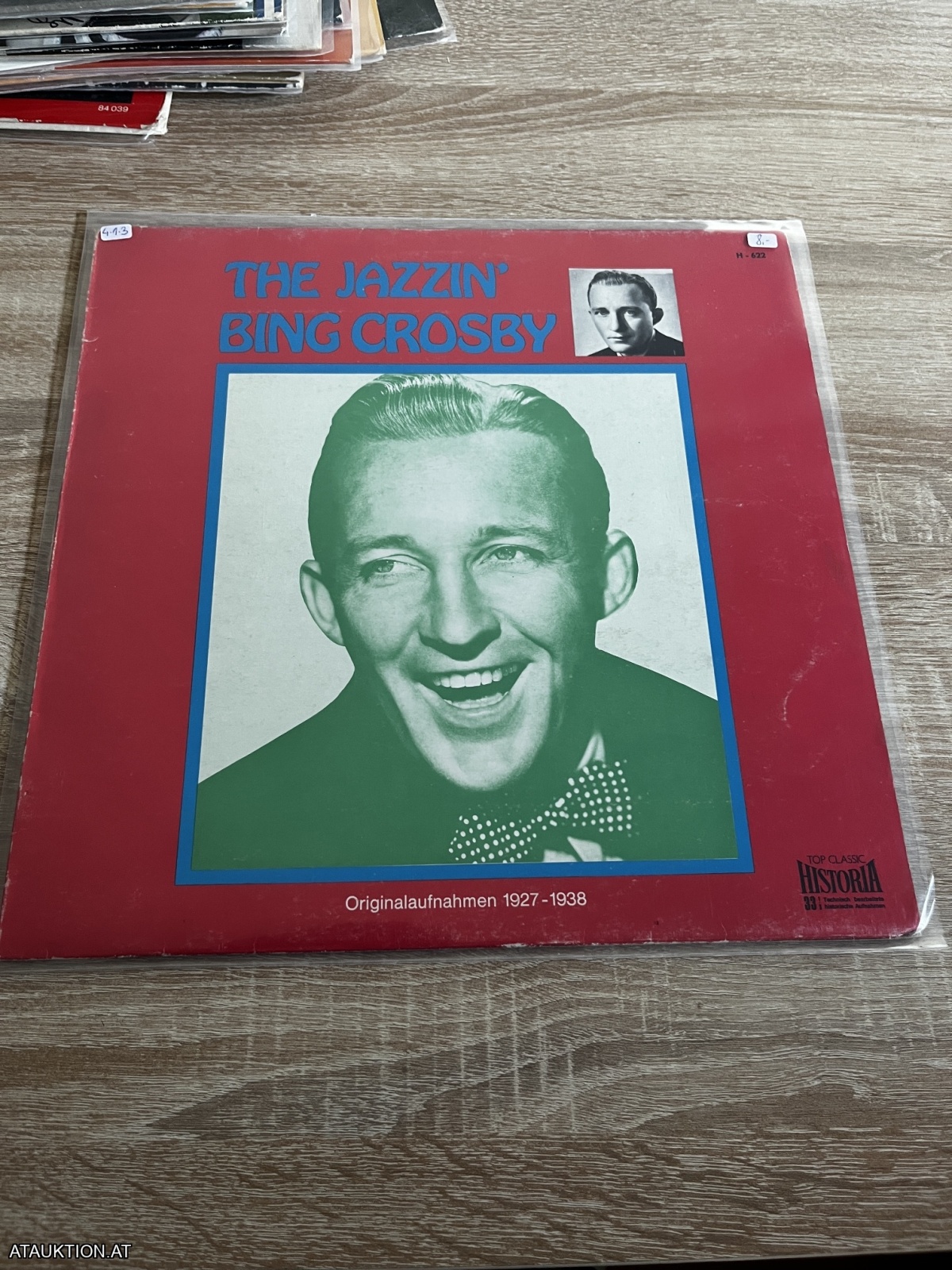 LP / Bing Crosby – The Jazzin' Bing Crosby