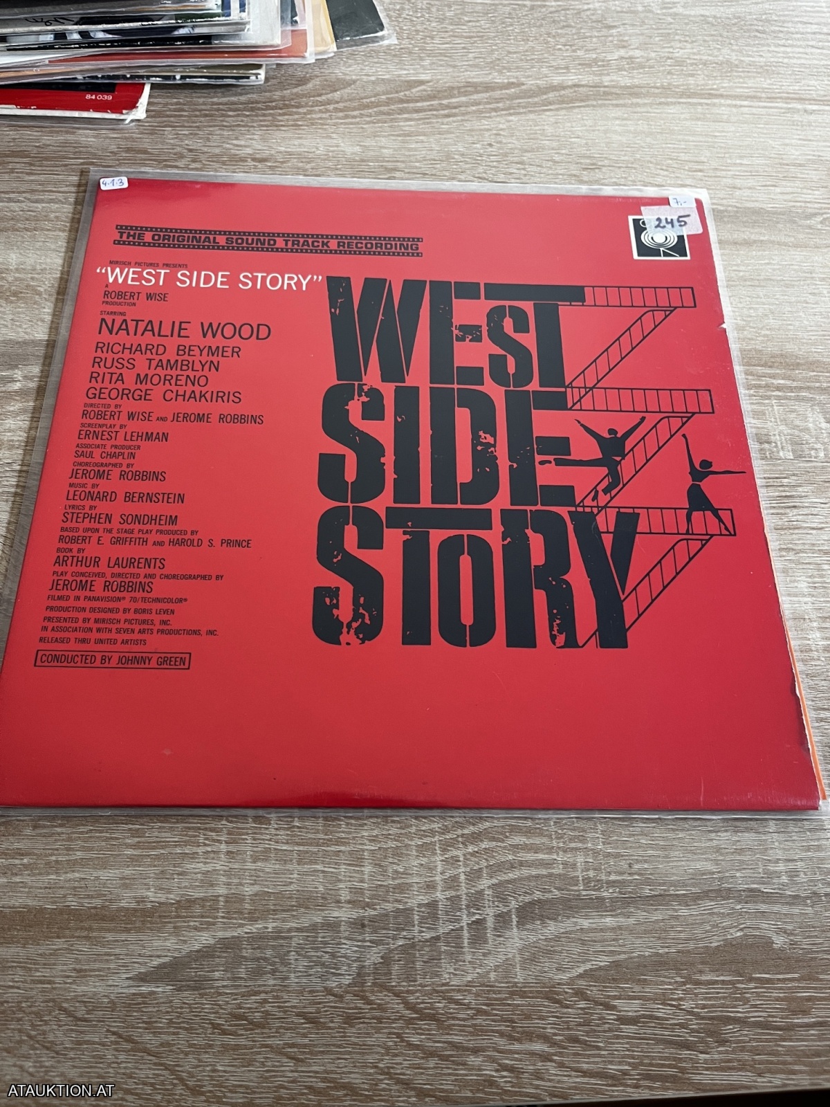 LP / Leonard Bernstein – West Side Story (The Original Sound Track Recording)