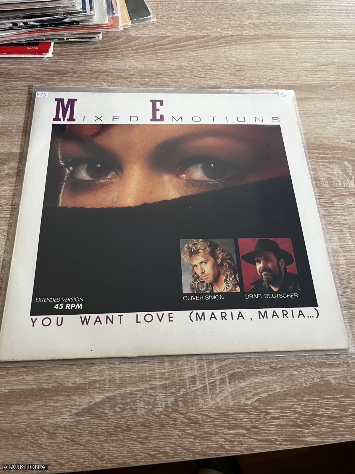 LP / Mixed Emotions – You Want Love (Maria , Maria ...) (Extended Version)