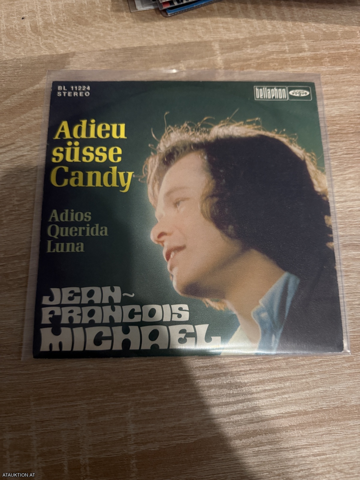 SINGLE / Jean-Francois Michael – Adieu Süße Candy / Adios Querida Luna