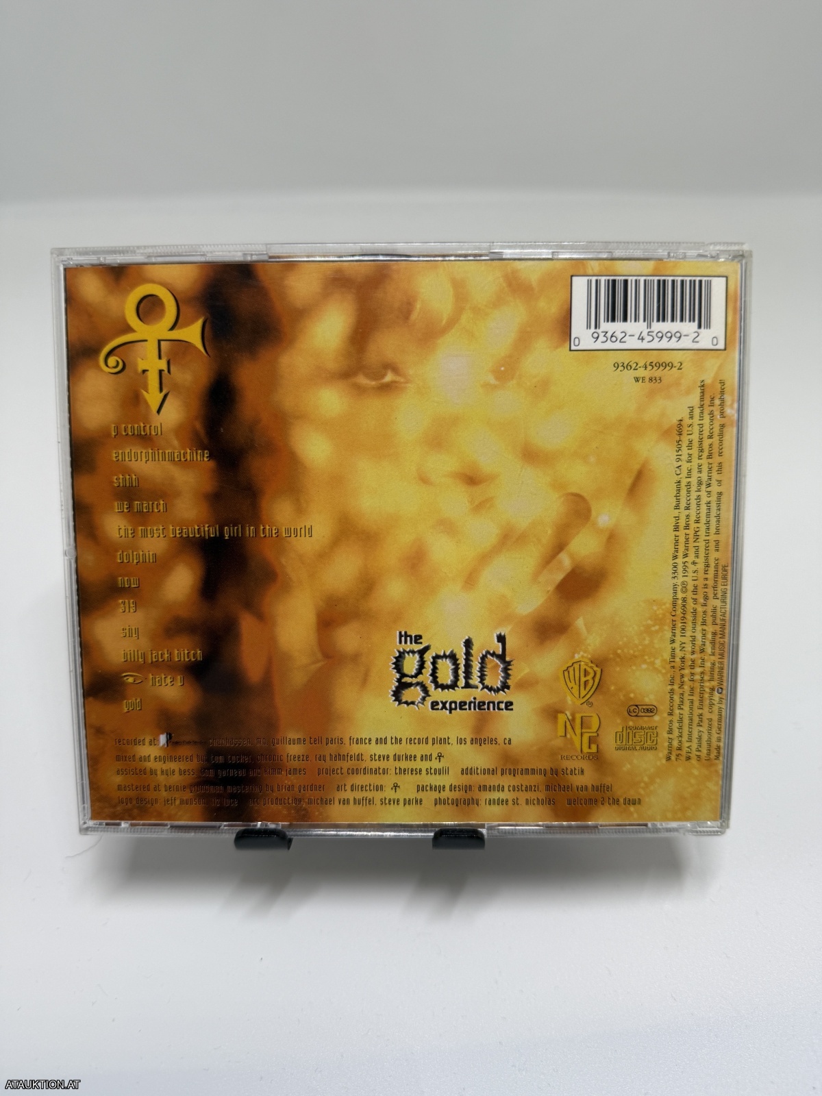 CD / The Artist (Formerly Known As Prince) – The Gold Experience