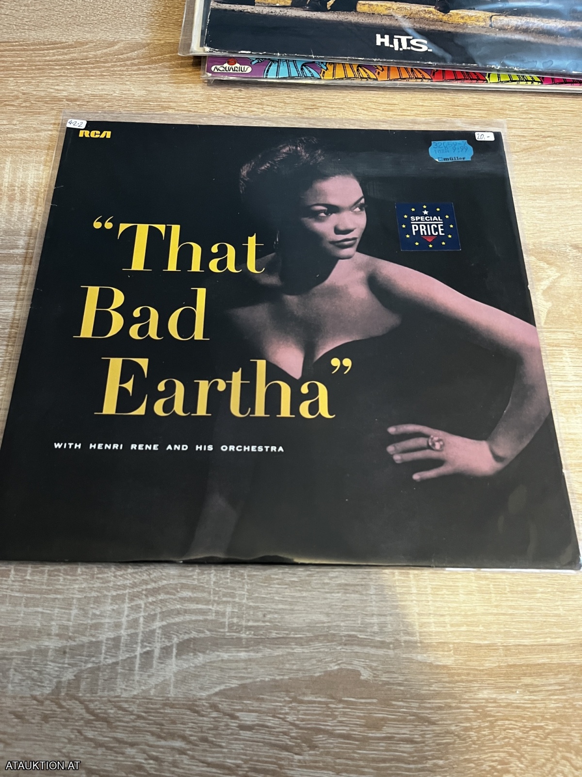 LP / Eartha Kitt With Henri René And His Orchestra – That Bad Eartha