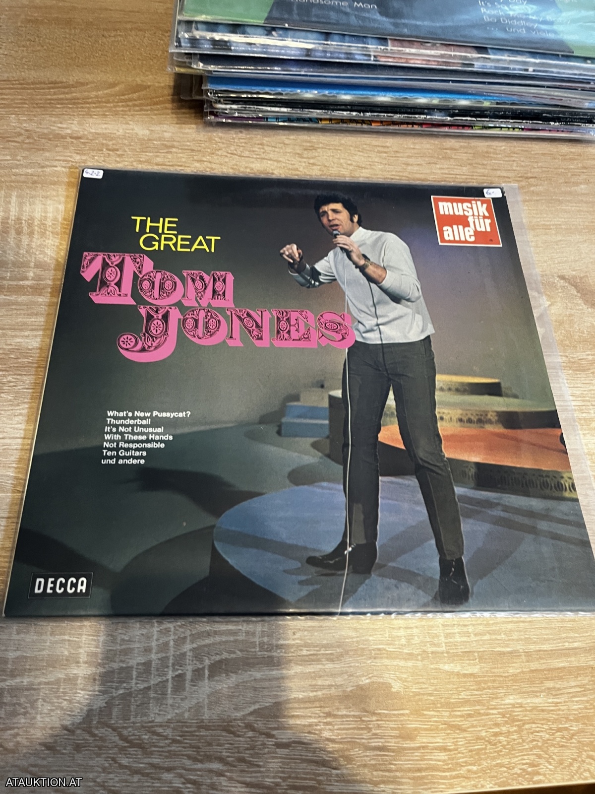 LP / Tom Jones – The Great Tom Jones