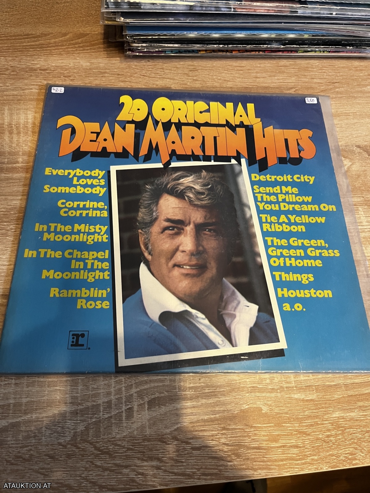 LP / Dean Martin – 20 Original Dean Martin Hits