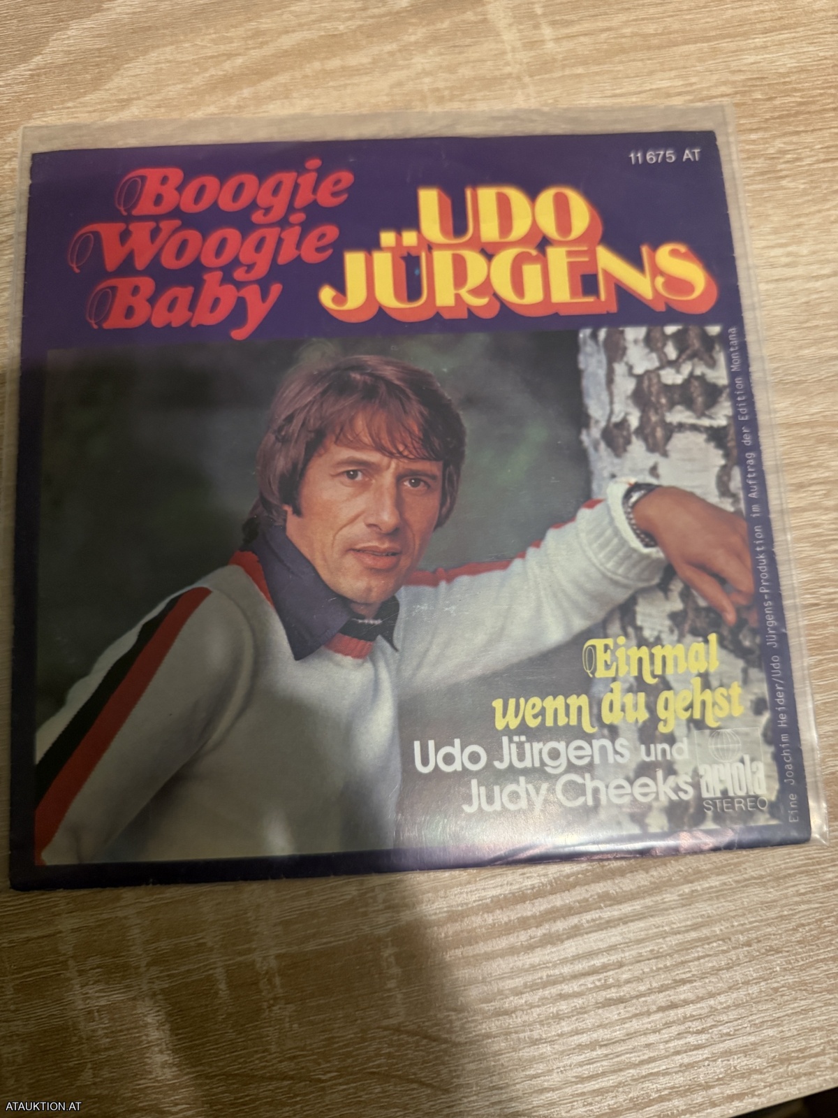 SINGLE / Udo Jürgens – Boogie Woogie Baby