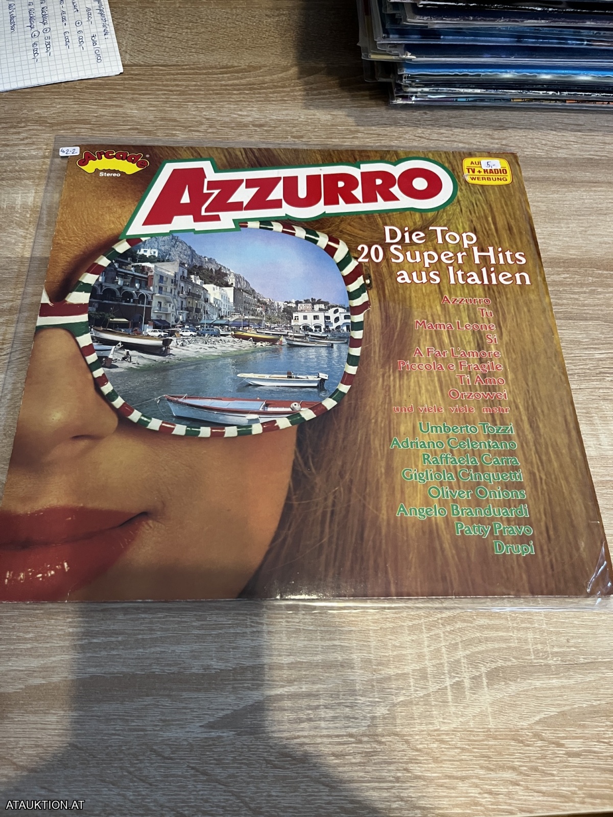 LP / Various – Azzurro Die Top 20 Super Hits Aus Italien