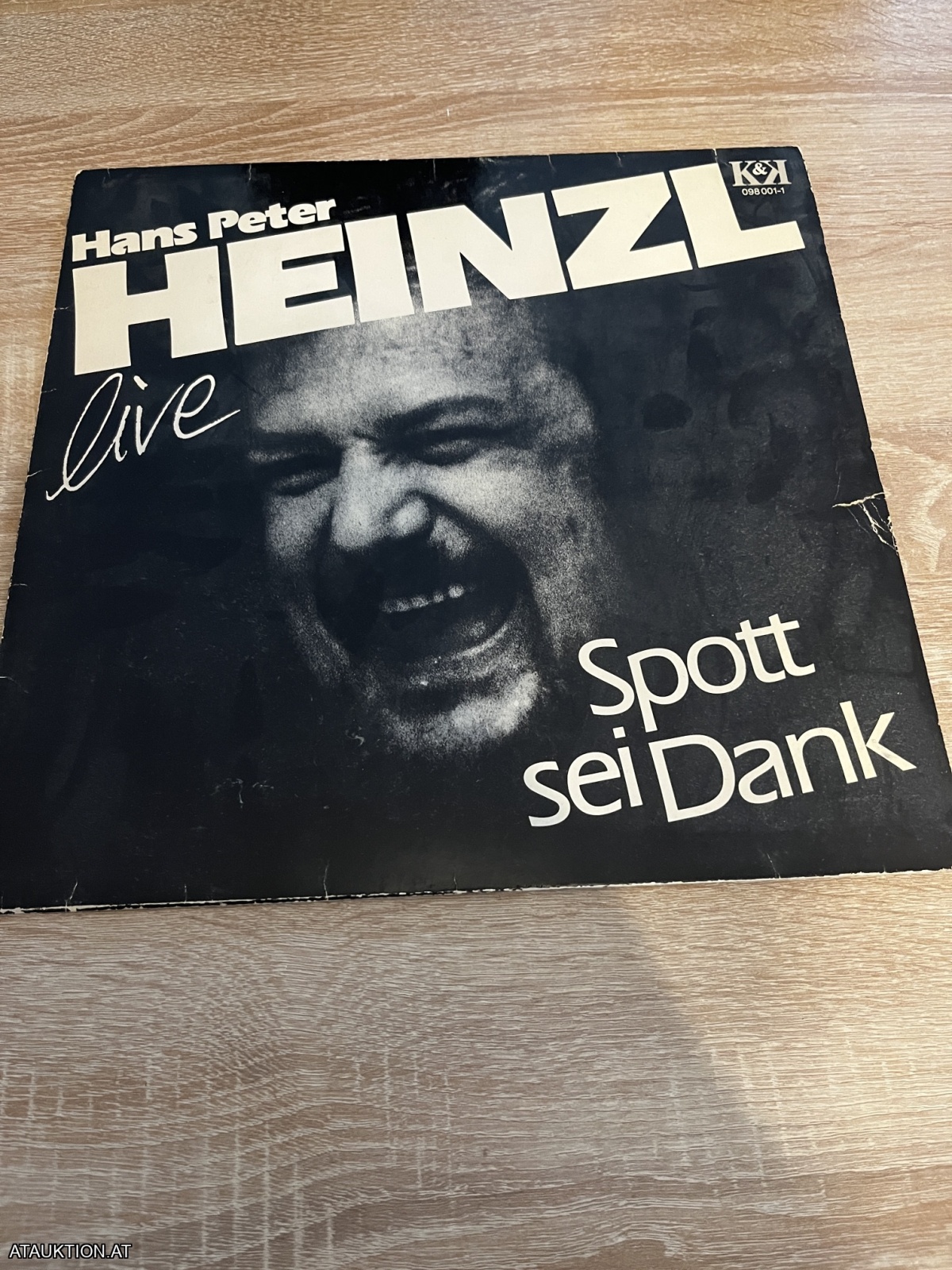 LP / Hans Peter Heinzl – Spott Sei Dank - Live