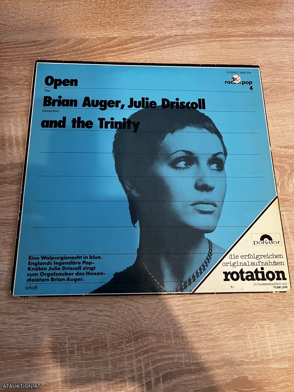 LP / Brian Auger, Julie Driscoll And The Trinity – Open