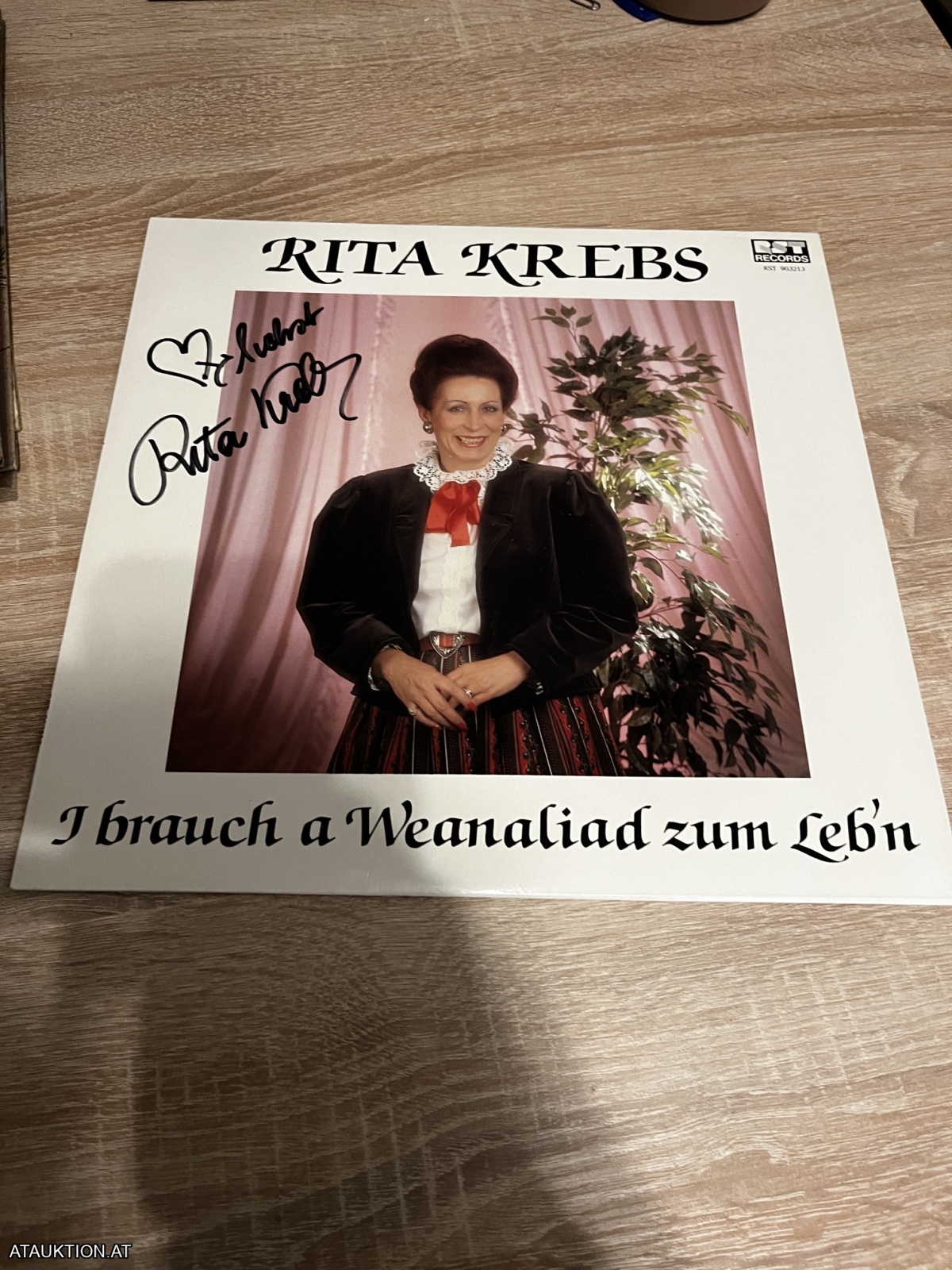 LP / Rita Krebs – I Brauch A Weanaliad Zum Leb'n