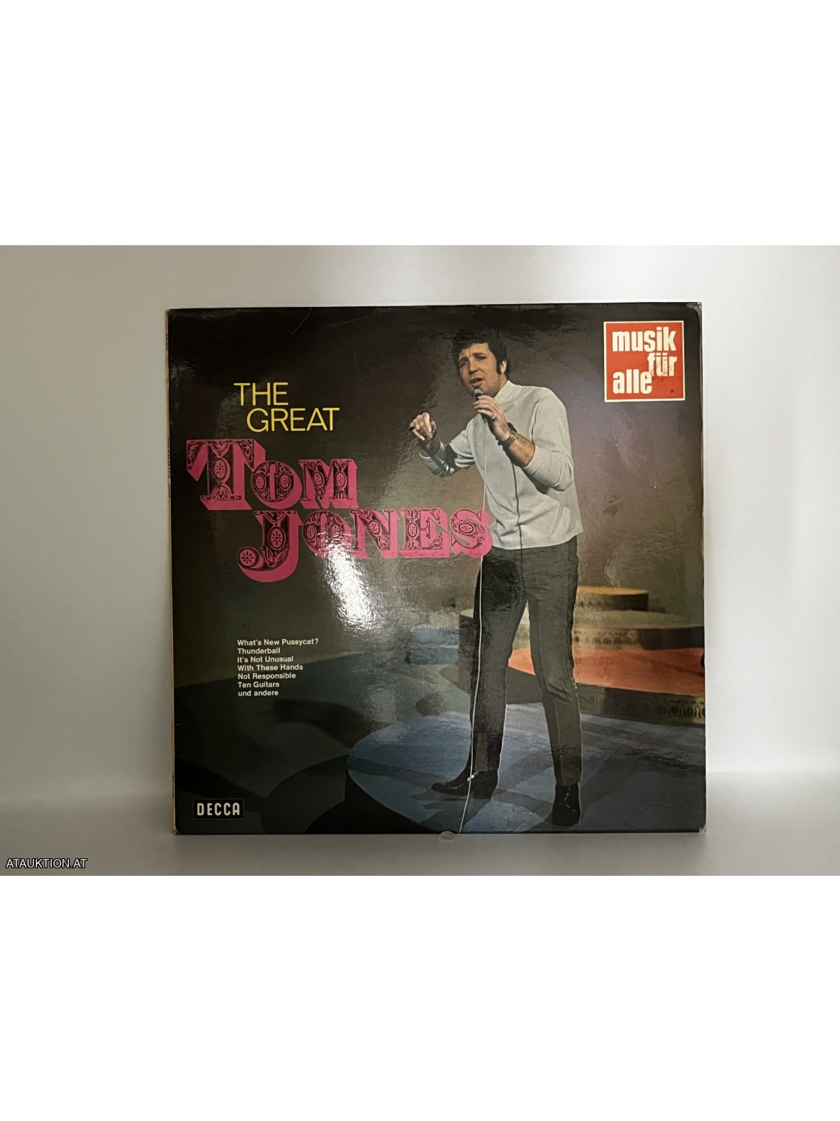 LP / Tom Jones – The Great Tom Jones