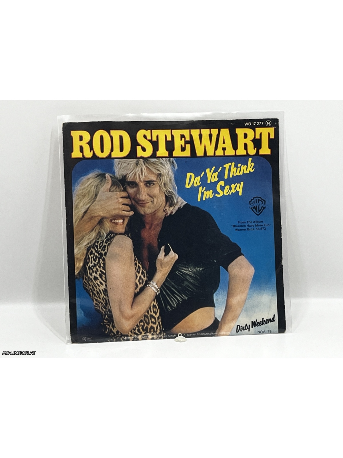 SINGLE / Rod Stewart – Da' Ya' Think I'm Sexy