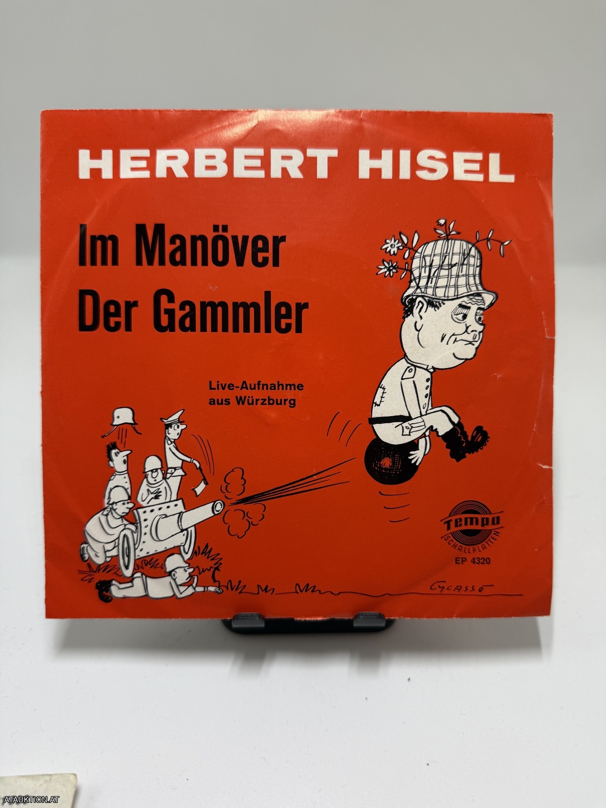 Single / Herbert Hisel – Im Manöver / Der Gammler