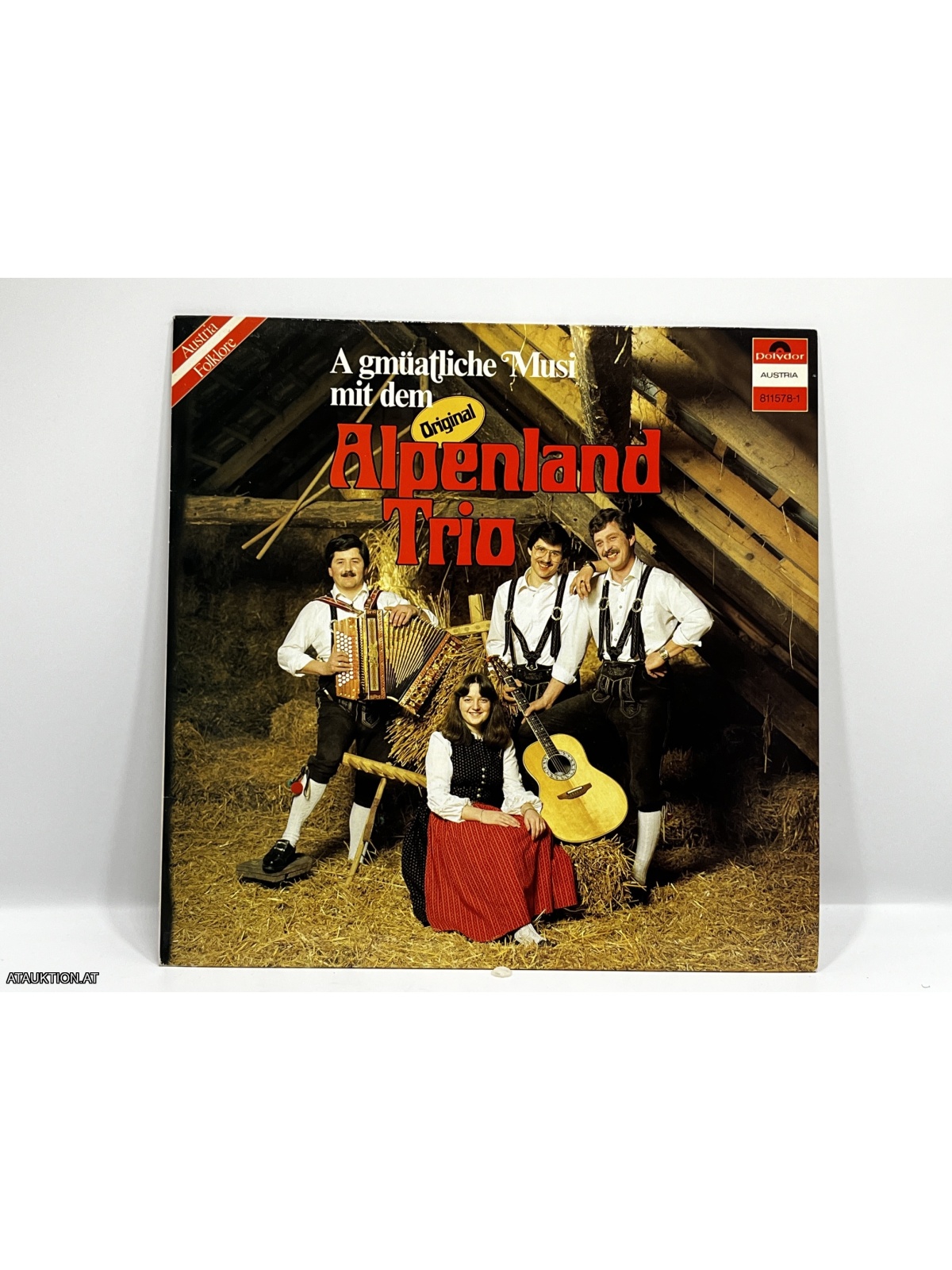 LP / Original Alpenland Trio – A Gmüatliche Musi Mit Dem Original Alpenland Trio