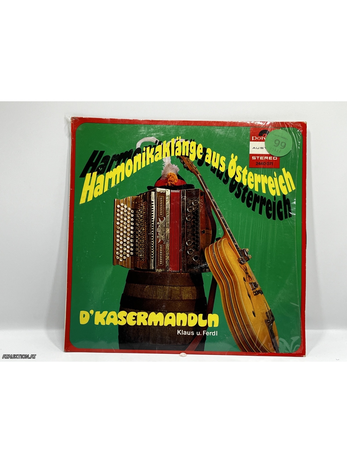 LP / D'Kasermandln, Klaus U. Ferdl – Harmonikaklänge Aus Österreich