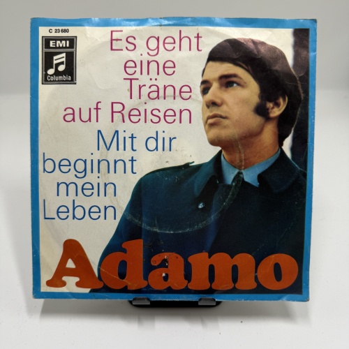 Single / Adamo – Es Geht Eine Träne Auf Reisen / Mit Dir Beginnt Mein Leben