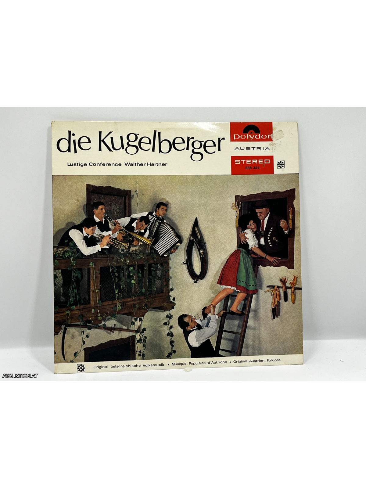 LP / Die Kugelberger Lustige Conference Walther Hartner – Die Kugelberger Musikanten