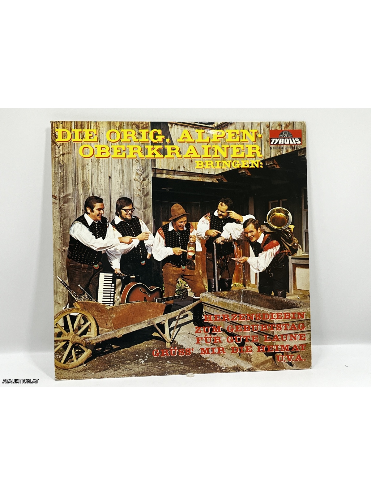 LP / Die Orig. Alpen-Oberkrainer – Bringen: