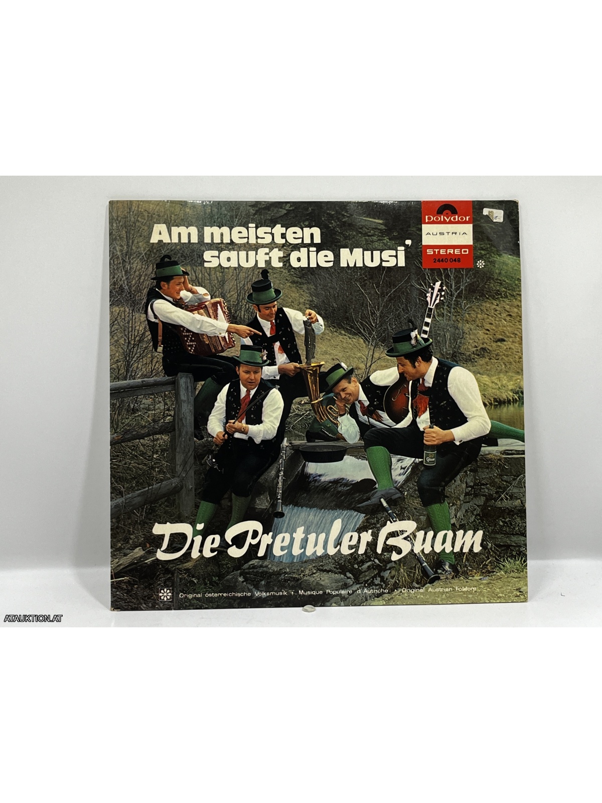 LP / Die Pretuler Buam – Am Meisten Sauft Die Musi